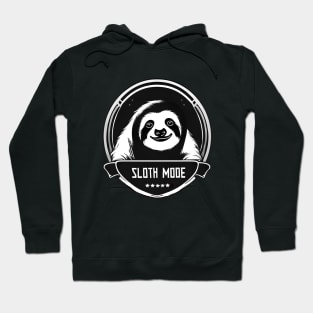 Sloth Mode Serenity Logo Hoodie